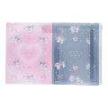 Japan Sanrio 5+1 Pockets A4 Index File Holder - Kuromi & My Melody : Heart Black Pink - 3
