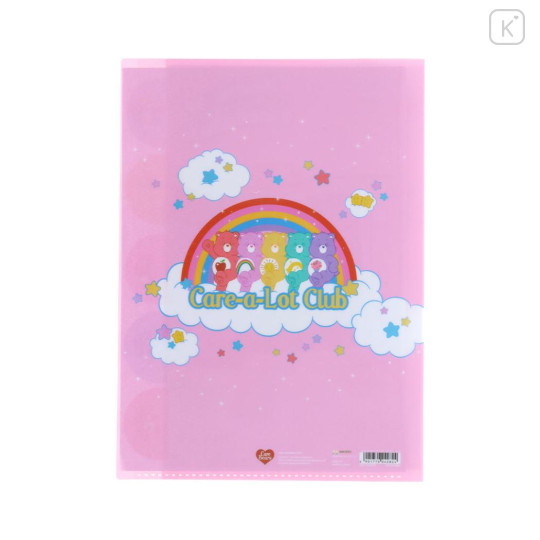 Japan Care Bears 5 Pockets A4 Index File Holder - Magic Of Friendship Pink - 2