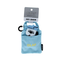 Japan Peanuts Mini Pouch with Carabiner - Snoopy Brother Olaf : Tote Bag Style