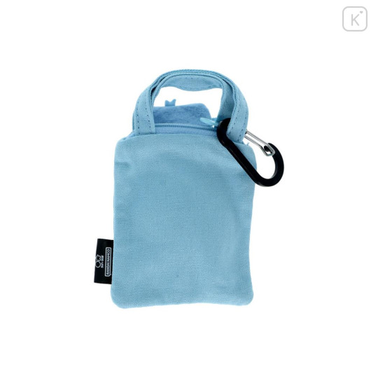 Japan Peanuts Mini Pouch with Carabiner - Snoopy Brother Olaf : Tote Bag Style - 2