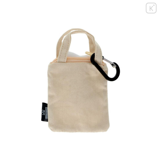 Japan Peanuts Mini Pouch with Carabiner - Snoopy : Tote Bag Style - 2