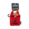 Japan Moomin Mini Pouch with Carabiner - Little My : Tote Bag Style Red - 1