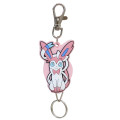 Japan Pokemon Rubber Reel Keychain - Sylveon - 1