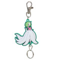 Japan Pokemon Rubber Reel Keychain - Pocket Monster : Gardevoir - 1