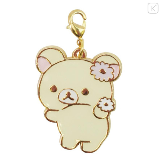 Japan San-X Store Charm Set - Chairoikoguma & Korilakkuma : Flower Marches - 2
