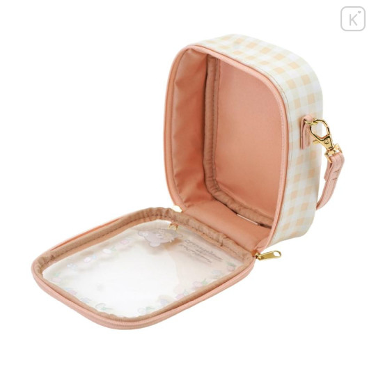 Japan San-X Store Plush Clear Pouch - Chairoikoguma : Flower Marches - 4