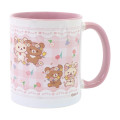 Japan San-X Store Mug - Chairoikoguma & Korilakkuma : Flower Marches - 2