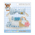 Japan San-X Store Dress-Up Blue Dress - Chairoikoguma & Korilakkuma : Flower Marches - 1