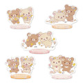 Japan San-X Store Secret Mini Acrylic Stand - Chairoikoguma & Korilakkuma : Flower Marches Blind Box - 1