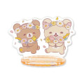 Japan San-X Store Secret Mini Acrylic Stand - Chairoikoguma & Korilakkuma : Flower Marches Blind Box - 4