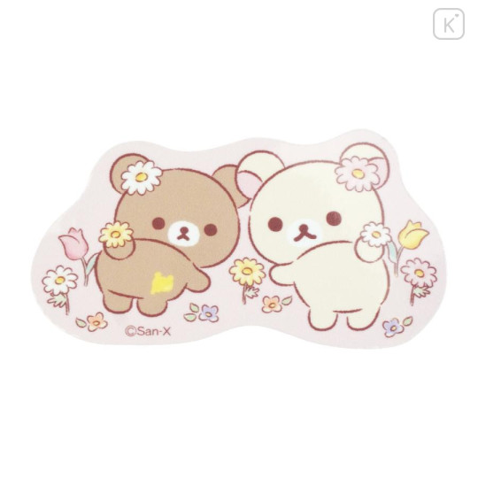 Japan San-X Store Secret Die-cut Sticker - Chairoikoguma & Korilakkuma : Flower Marches Blind Box - 2