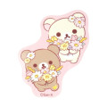 Japan San-X Store Secret Die-cut Sticker - Chairoikoguma & Korilakkuma : Flower Marches Blind Box - 3