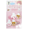 Japan Sanrio Sequins Hair Clip Set - Sugarbunnies : Glitter Star Chef - 1