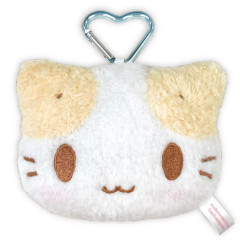 Japan Sanrio Plush Mirror - Masyumaro : Smile Face