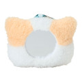 Japan Sanrio Plush Mirror - Masyumaro : Smile Face - 3