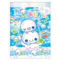 Japan Kamio Mini Notepad - Pukupuku Awawa Chan : Heisei Retro Rainbow Sky - 1
