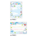 Japan Kamio Mini Notepad - Pukupuku Awawa Chan : Heisei Retro Rainbow Sky - 2