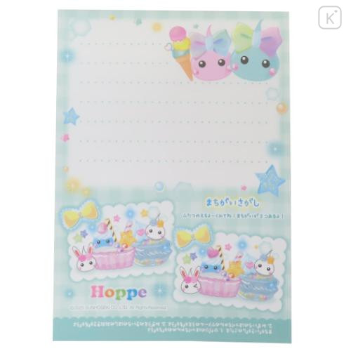 Japan Kamio A6 Notepad - Heisei Retro Hoppe-chan Dessert Blue - 4