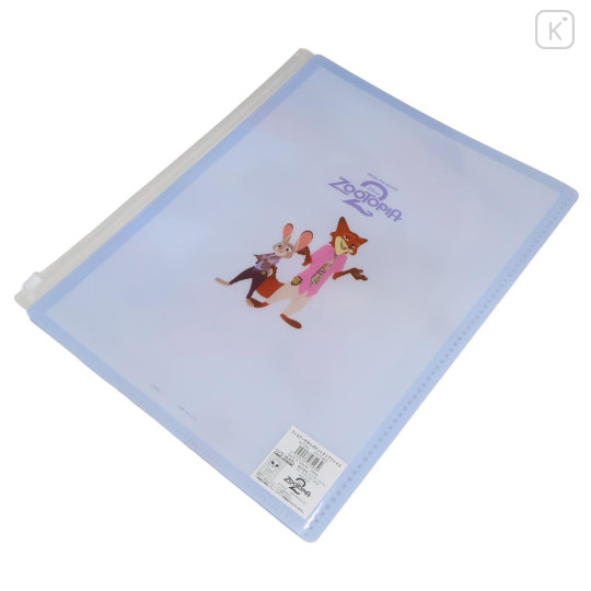 Japan Disney 6+1 Pockets A4 Clear File Holder - Zootopia 2 : Work - 2