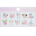 Japan Pokemon Flake Sticker Set & Case - Pocket Monster : Pink Characters - 3