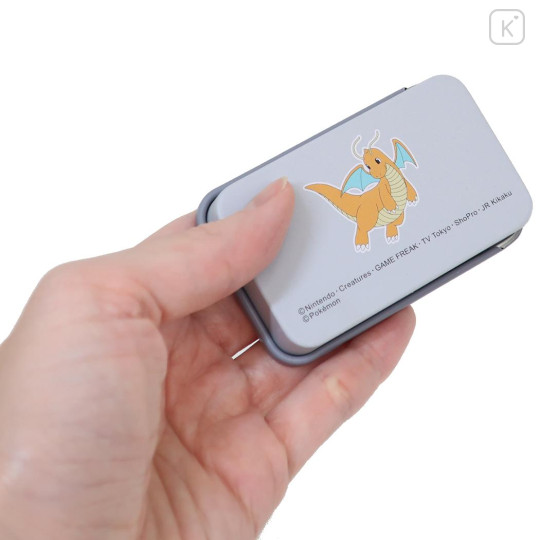 Japan Pokemon Flake Sticker Set & Case - Pocket Monster : Grey Characters - 2