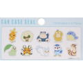 Japan Pokemon Flake Sticker Set & Case - Pocket Monster : Mint Characters - 3