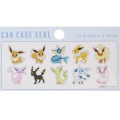 Japan Pokemon Flake Sticker Set & Case - Pocket Monster : Eevee Evolution - 3