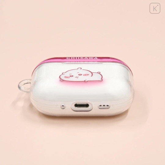 Japan Chiikawa AirPods Pro 3 Soft Case - Chiikawa : Relax Pink - 3