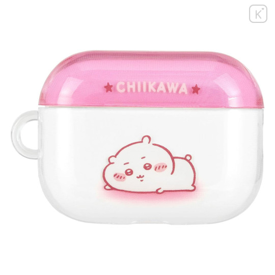 Japan Chiikawa AirPods Pro 3 Soft Case - Chiikawa : Relax Pink - 4
