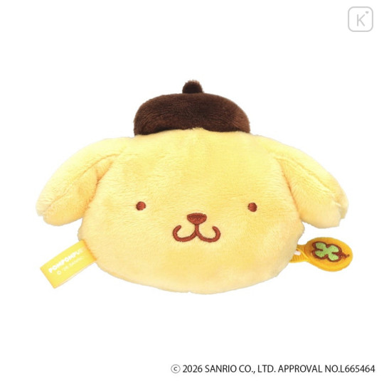 Japan Sanrio Mascot Tape Measure - Pompompurin Face - 1