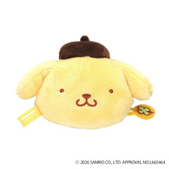 Japan Sanrio Mascot Tape Measure - Pompompurin Face