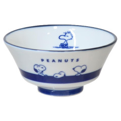 Japan Peanuts Mino Ware Bowl - Snoopy & Woodstock : Relax