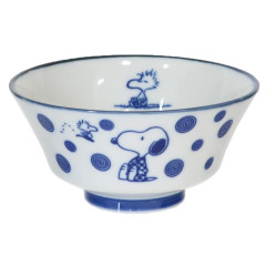 Japan Peanuts Mino Ware Bowl - Snoopy & Woodstock : Wave