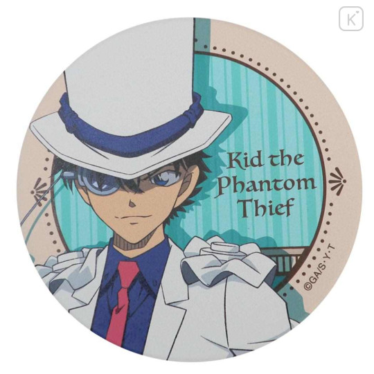 Japan Detective Conan Water Absorbing Coaster - Kaito Kid Gentleman Thief - 1