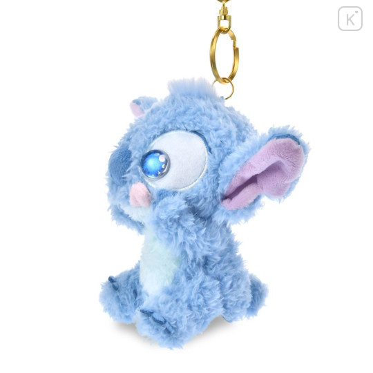 Japan Disney Store Plush Keychain - Stitch : Twinkling Eyes Kyururun - 2