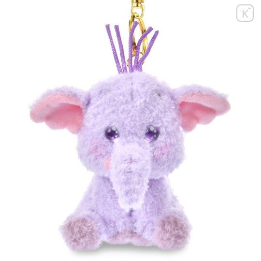 Japan Disney Store Plush Keychain - Winnie the Pooh : Lumpy Twinkling Eyes Kyururun - 1