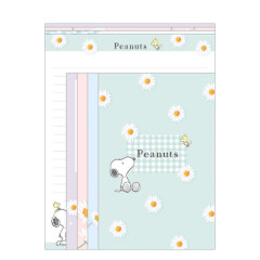 Japan Peanuts Letter Writing Set - Snoopy & Woodstock : Flower Daisy