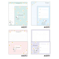 Japan Peanuts Letter Writing Set - Snoopy & Woodstock : Flower Daisy - 2