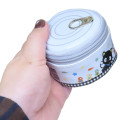 Japan Sanrio Round Mini Pouch - Chococat : Cat Food Can Style - 2