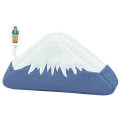 Japan Picture Book Fluffy Plush Pen Case - Mt. Fuji - 1