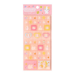 Japan Sanrio Tile Sticker - Masyumaro : Pink