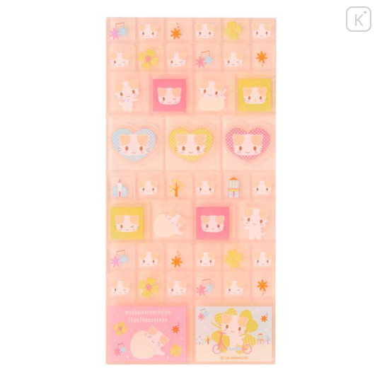 Japan Sanrio Tile Sticker - Masyumaro : Pink - 2