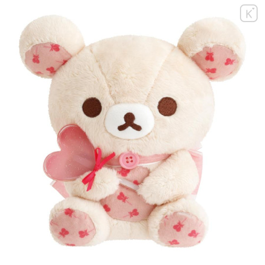 Japan San-X Store Plush Toy - Korilakkuma : Heart - 1