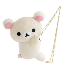Japan San-X Store Plush Pochette - Korilakkuma : Chairoikoguma's Kumakyun Days