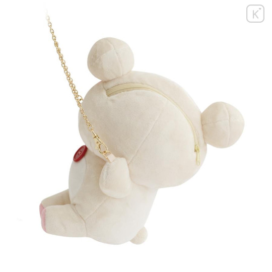 Japan San-X Store Plush Pochette - Korilakkuma : Chairoikoguma's Kumakyun Days - 2