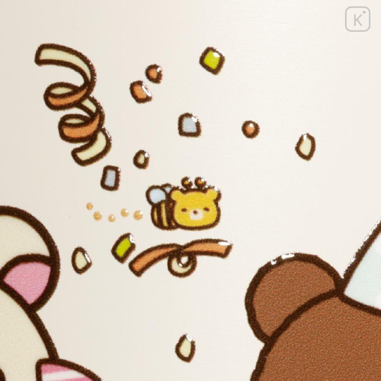 Japan San-X Store Stainless Steel Tumbler - Chairoikoguma - 2