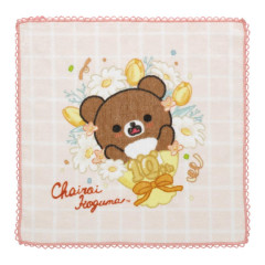 Japan San-X Store Mini Towel - Chairoikoguma : 10th Anniversary