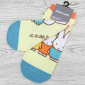 Japan Miffy Socks - Miffy : Friends Light Yellow - 2