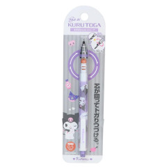Japan Sanrio Kuru Toga Mechanical Pencil - Kuromi : Happy Life