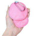Japan Sanrio Mini Pouch with Carabiner - My Melody : Vivid Color Y2K Cap Style - 2